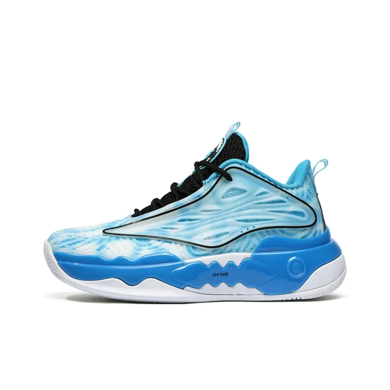Kung Fu Partners Anti-Slip Wear-Resistant Warm Rebound Reflective With High Visibility Mid-Top Basketball Shoes Unisex-6