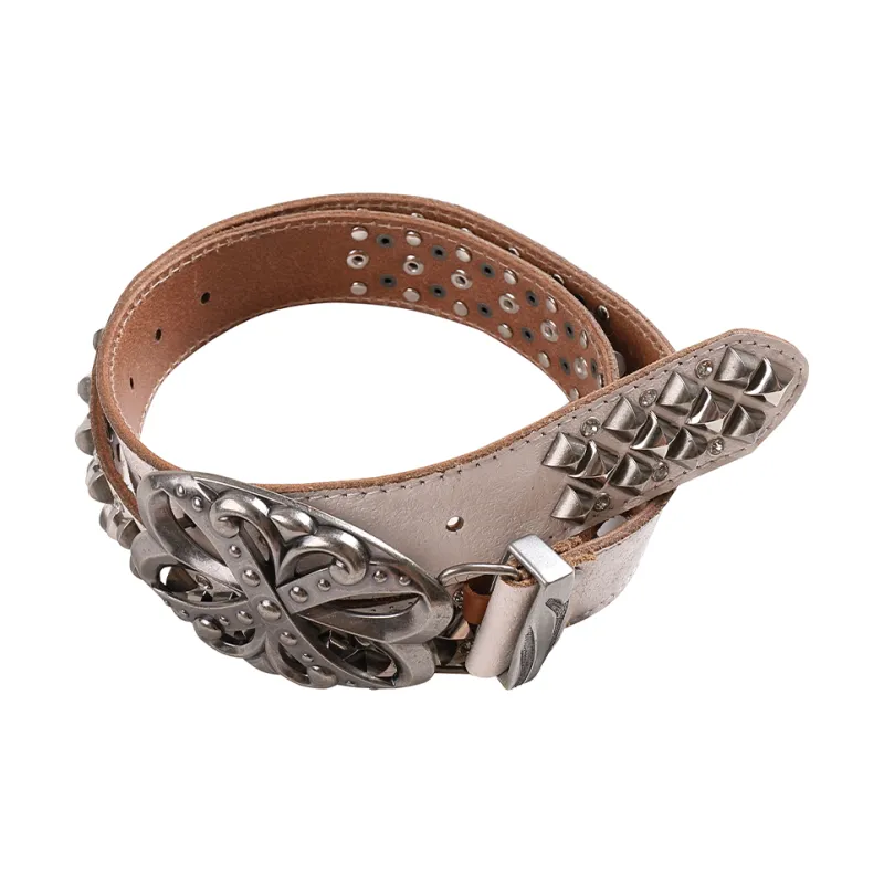 DND4DES Top Grain Cow Leather Belts Unisex 4cm-3