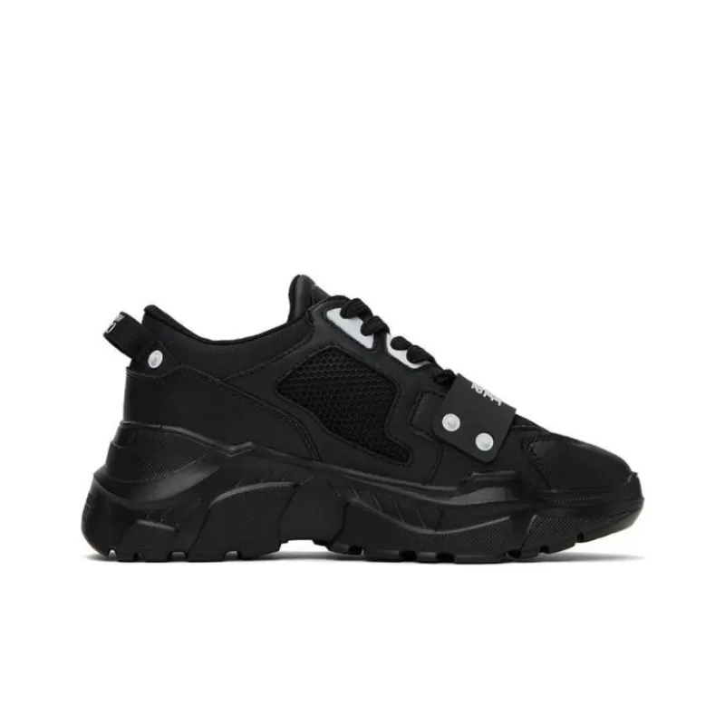 VERSACE JEANS COUTURE Speedtrack Low Top Casual Shoes Men's Black-1