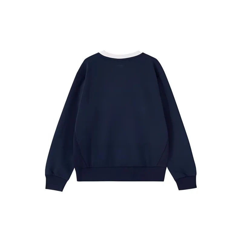 LiNing Sports Trend Series Sweatshirt Women's Deep Iris Blue-1