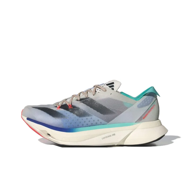 Adidas Adizero Adios Pro 3 Off White Aurora Ink Flash Aqua Women's-0
