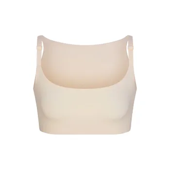 SKIMS FW24 FITS EVERYBODY BACK SMOOTHING SCOOP BRALETTE Bra Women's 1 Pack SAND/Sand
