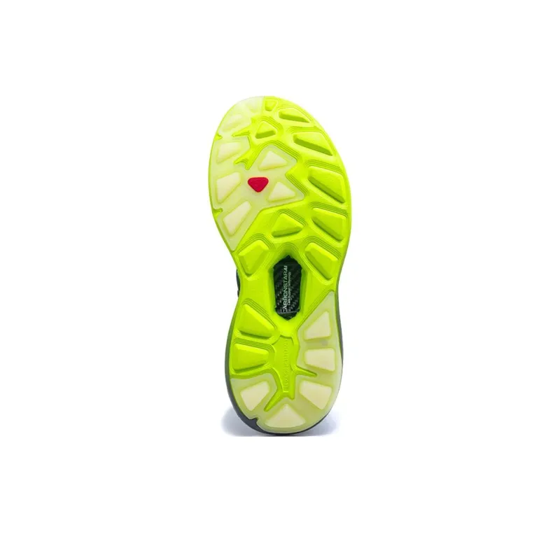CARBONSTAR PRO Core Series Cushioned Wear Resistant Breathable Low Top Sprint Running Shoes Unisex Yellow Green-3