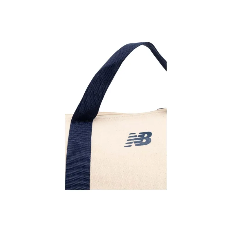 New Balance Cotton Patchwork Canvas Handbag Backpack Regular Unisex Marine Blue-3