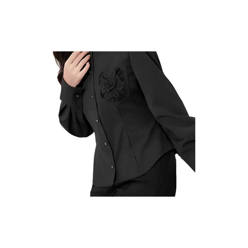 BESIONIA FW24 Shirt Women's Black-5