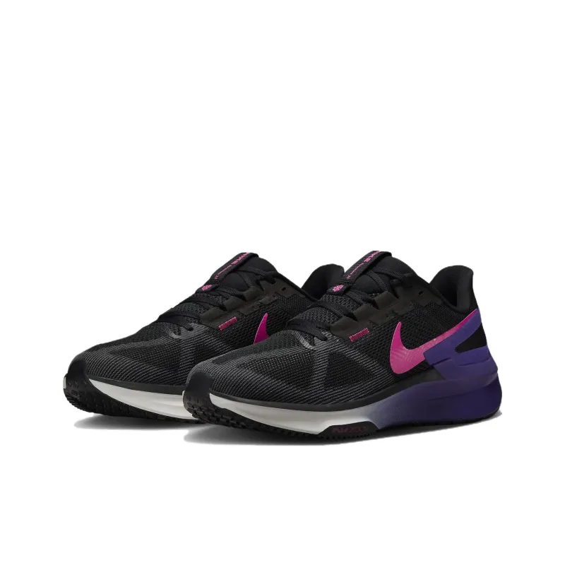 Nike Structure 25 Black Anthracite Field Purple Laser Fuchsia-2