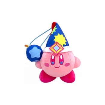 Kirby Limited Mini Charm Hooded Hats & Caps Style Pink Dolls Plush Doll 13.5cm Height