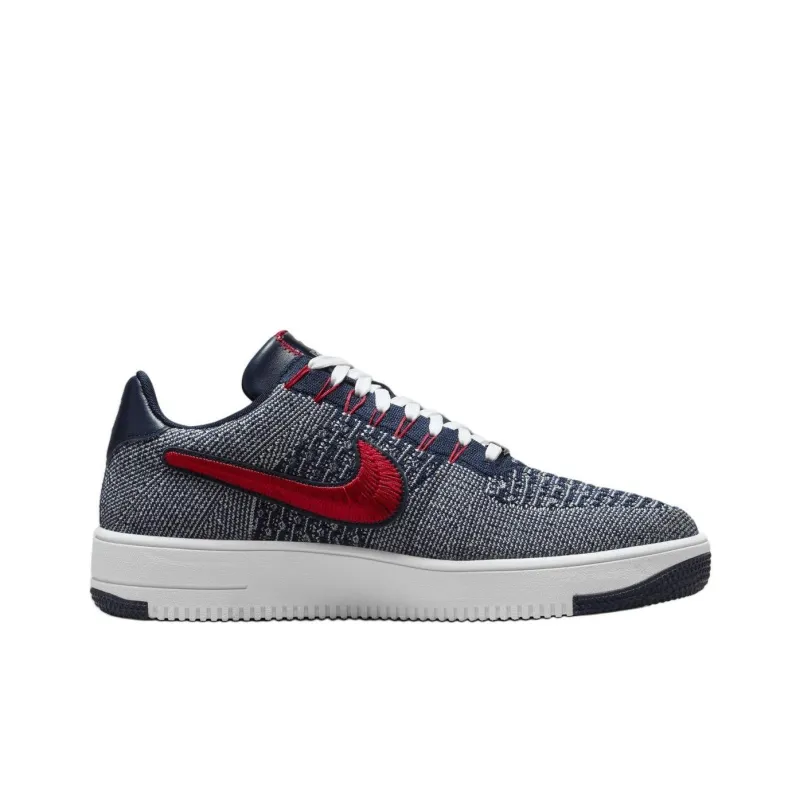 Nike Air Force 1 Ultra Flyknit Low Patriots Robert Kraft Wolf Grey-1