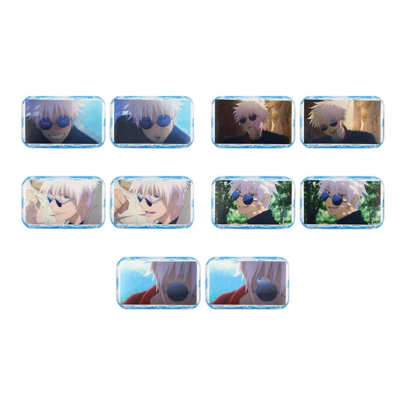 BOOM COMIC Jujutsu Kaisen Season 2 Chapter Of Jade Blind Draw Prism Satoru Gojo Black Extremely Badges-1