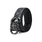 Gunmetal Buckle PVC Strap