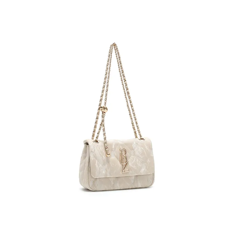 BETTINA VIVIAN PU Shoulder Bag Crossbody Bag Regular Women's Beige Apricot-2