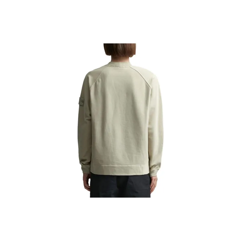 STONE ISLAND Logo Patch Crewneck Sweatshirt-3