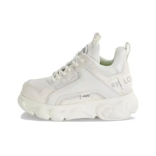 Buffalo Anti Slip Wear Resistant Low Top Casual Shoes Women's White