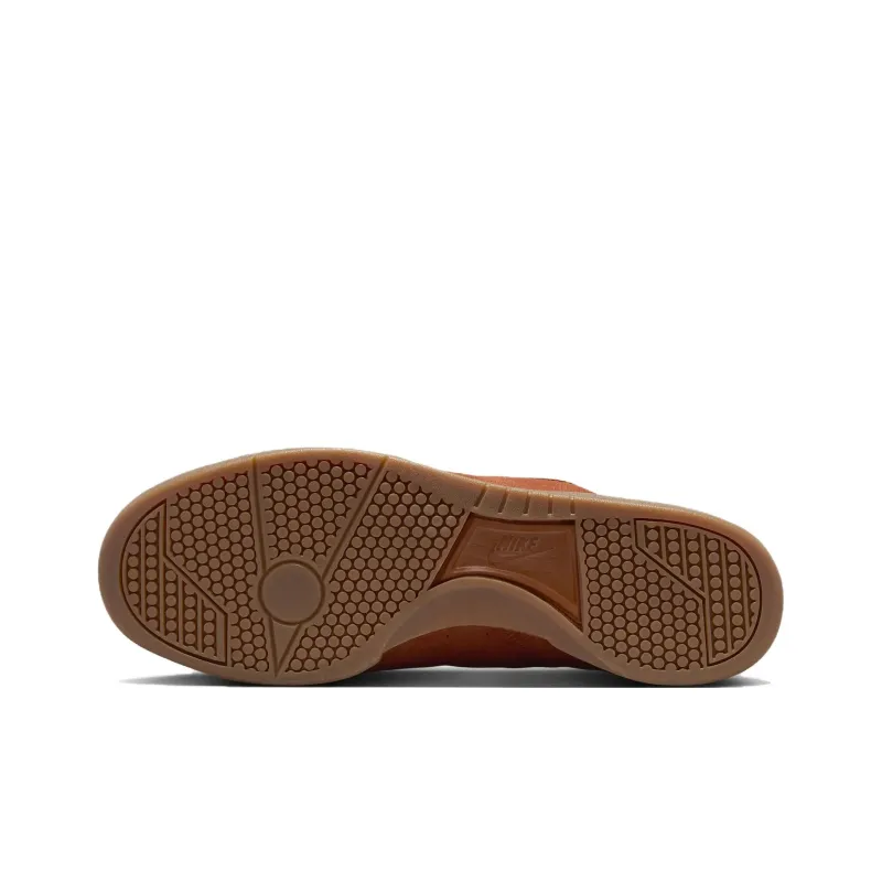 Nike Grandstand 2 Anti Slip Wear Resistant Low Top Skateboard Shoes Men's Reddish Umber-5
