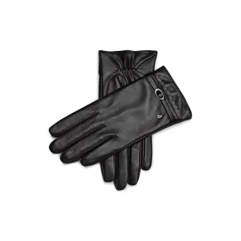 PIERRE CARDIN Sheepskin Gloves Women's Black
