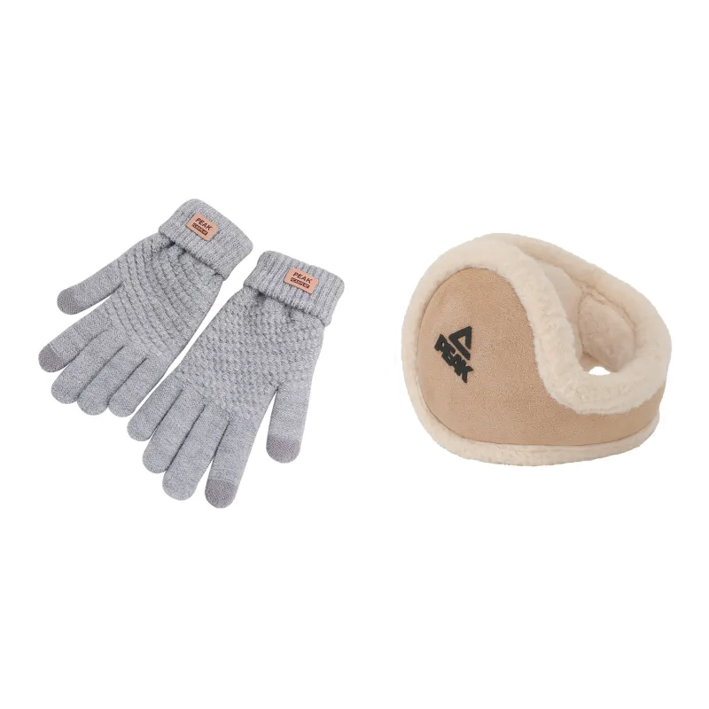 PEAK Acrylic Knit Gloves Unisex Multiple Colors-19