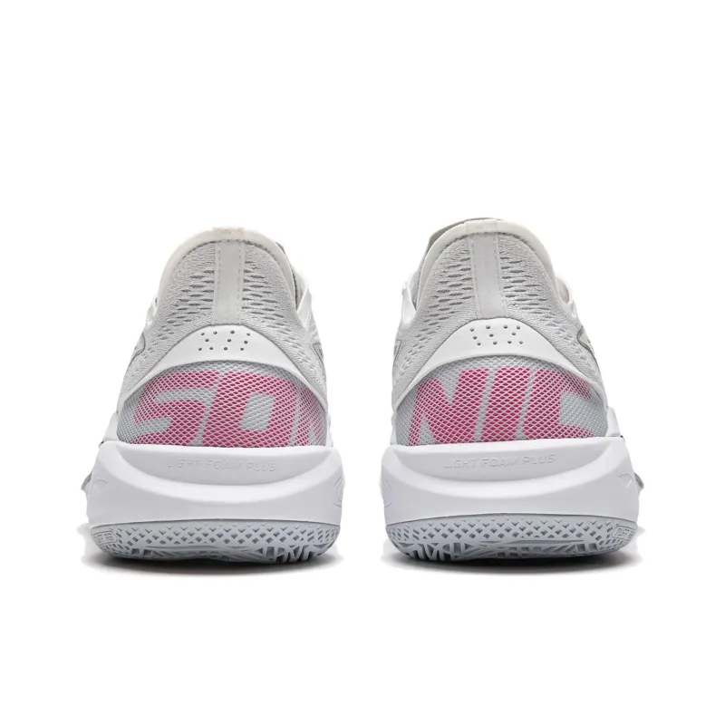 LINING Speed Of Sound 12 V2 Basketball Shoes Men Low Top Standard White-5