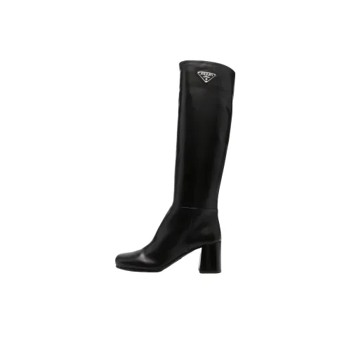 PRADA Knee-high Boots Women's Black