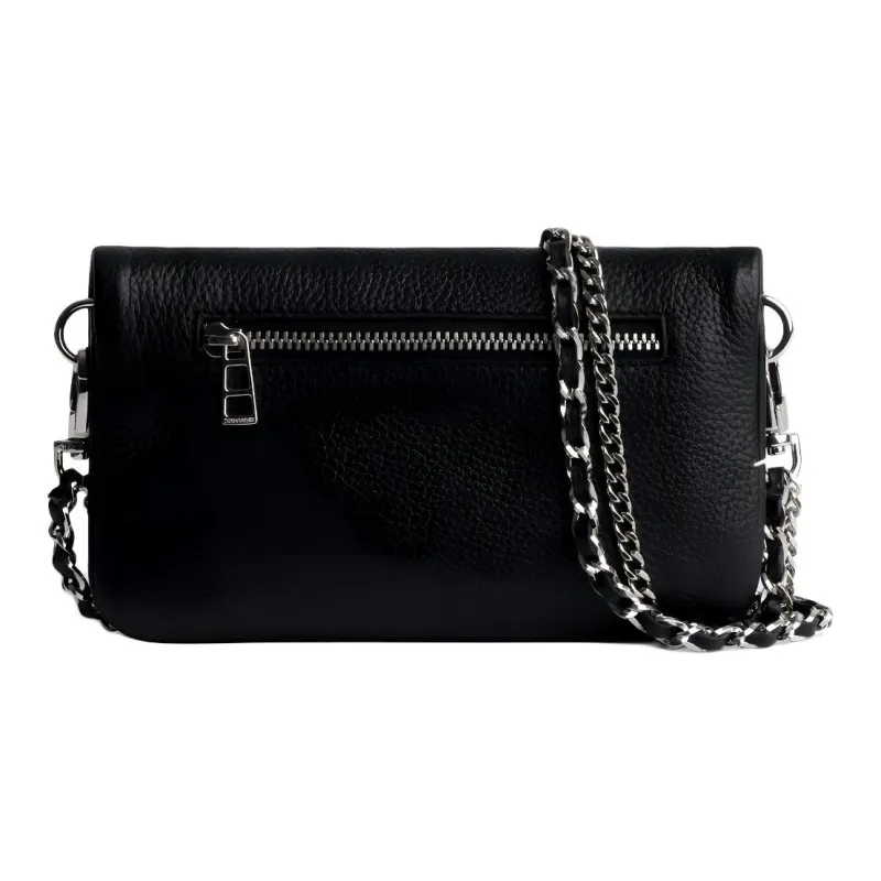 Zadig & Voltaire Swing Your Wings Rock Nano Clutch Bag-2