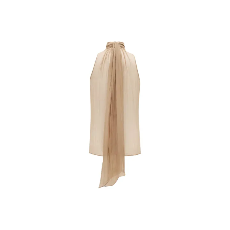 SAINT LAURENT Shirt Women's Beige-2