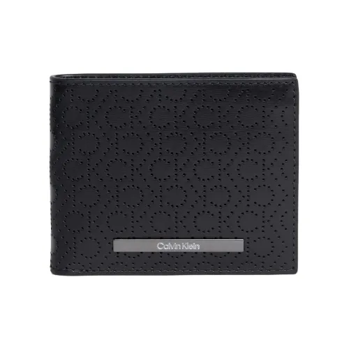 CALVIN YM0YM00313 Leather Wallet Men's Black