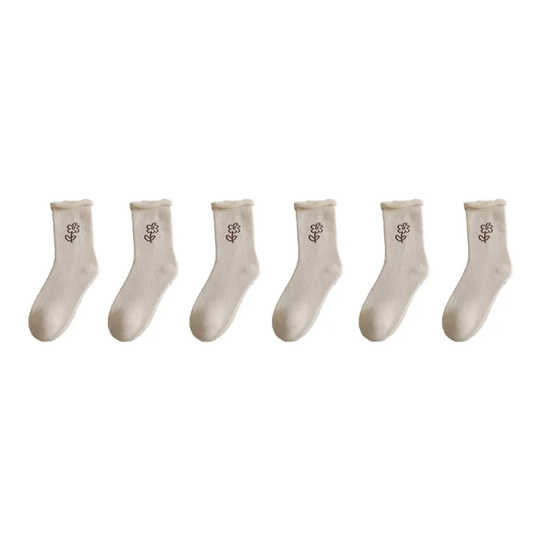 YUZHAOLIN Mid Calf Socks Women's Combo Set-15