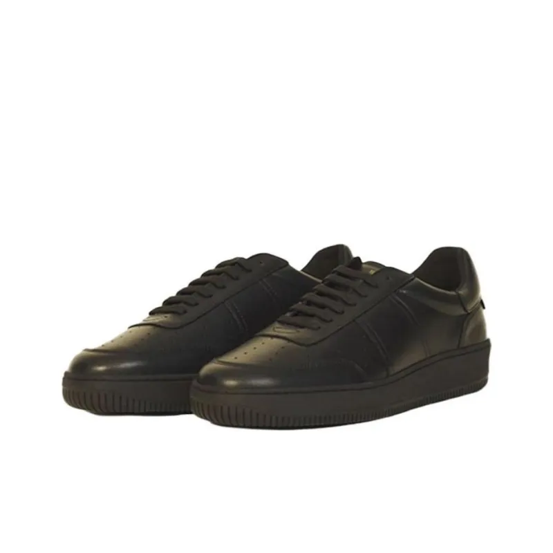 Sandro Low Top Skateboard Shoes Men's Black-1