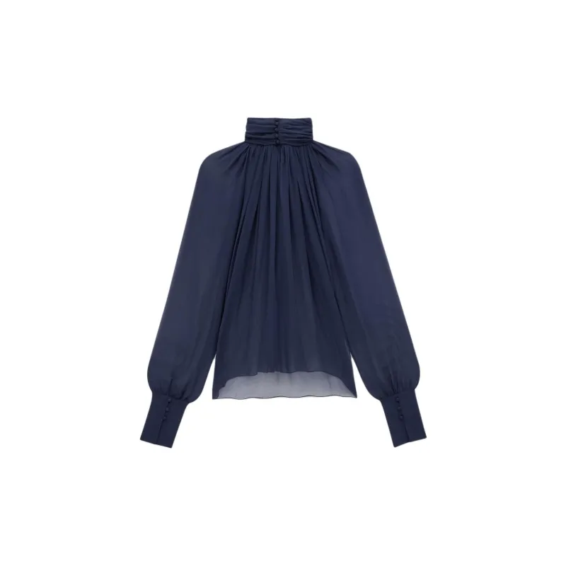 SAINT LAURENT Silk Blouse-1