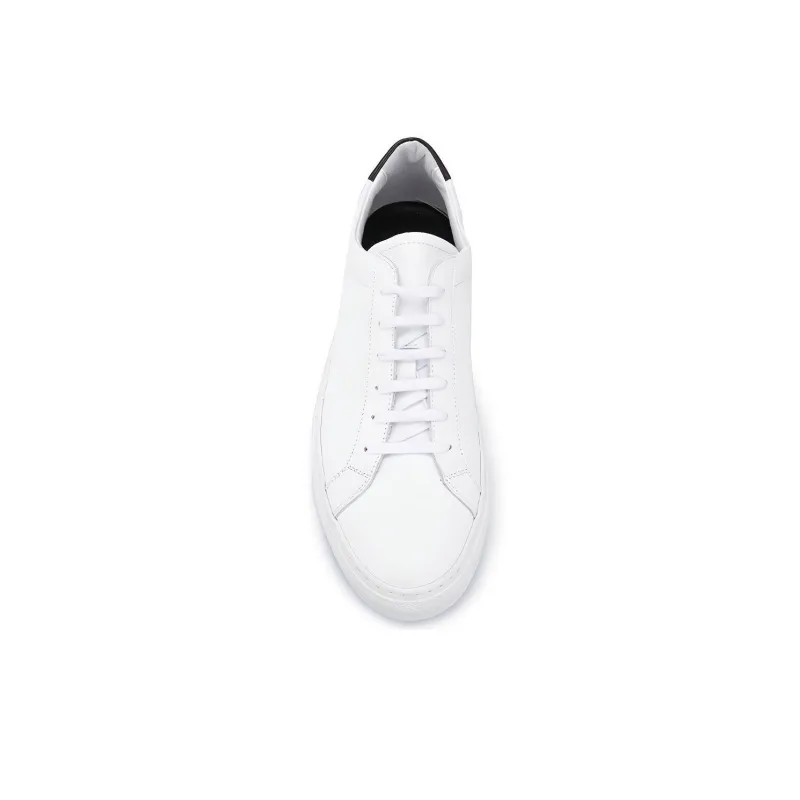 COMMON PROJECTS Retro Low Top Stylish Skateboarding Shoes Women's White-4