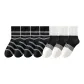 4 Black Pinstripe+3 White & Black