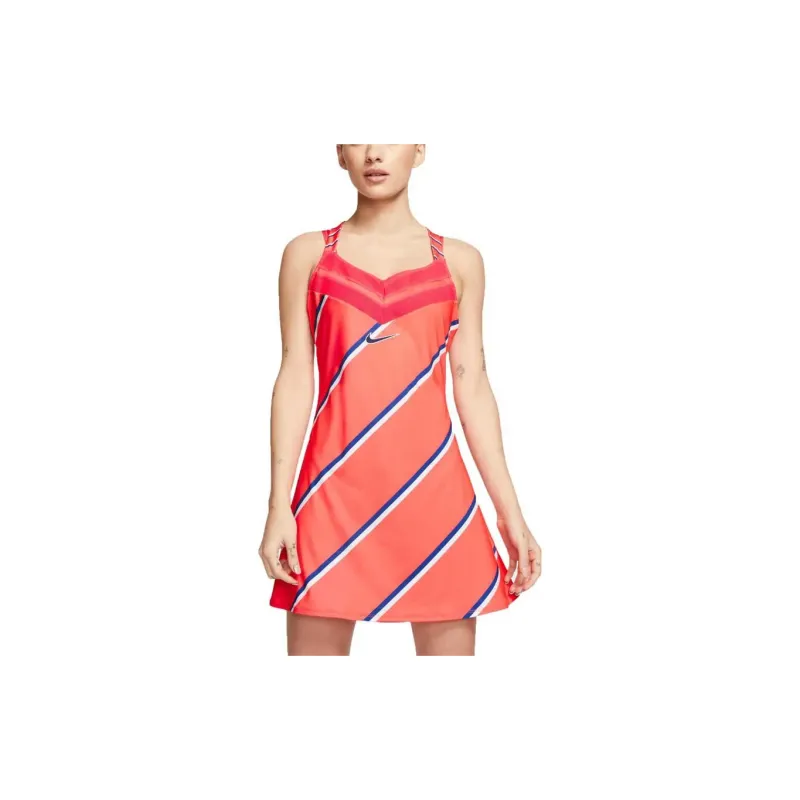 Nike Slip Dresses Women's Orange Red-2