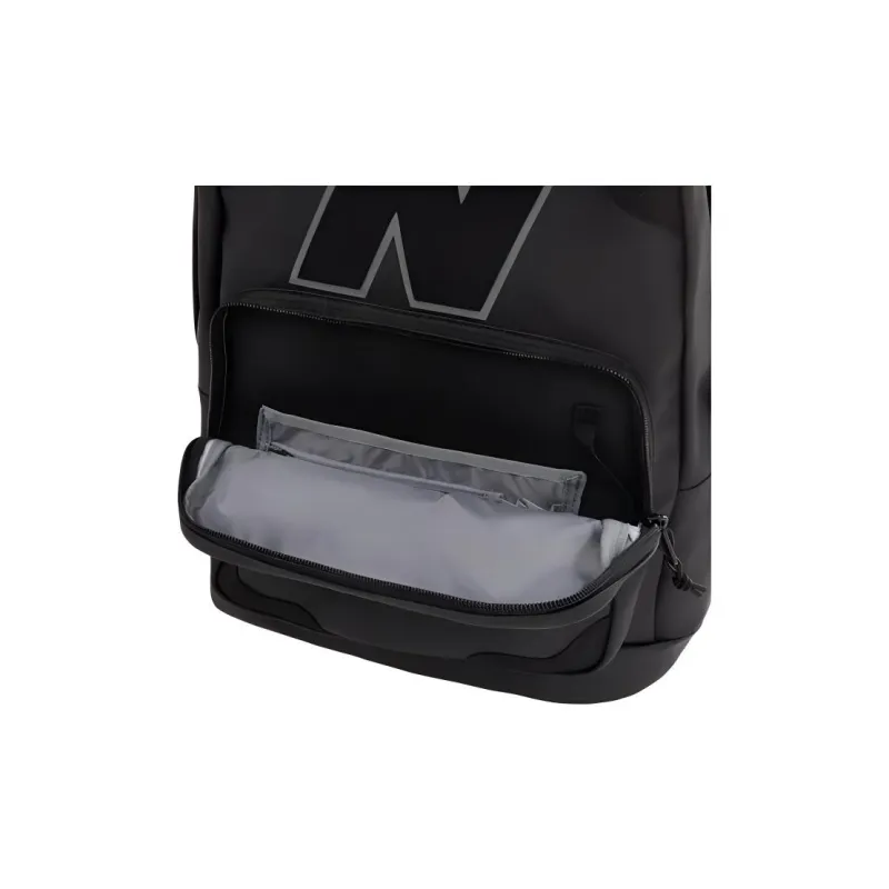 New Balance Polyurethane Backpack Regular Unisex Black-4
