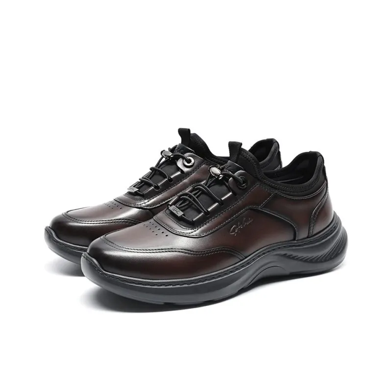 Satchi Casual Shoes Men's Brown 4.5cm-2
