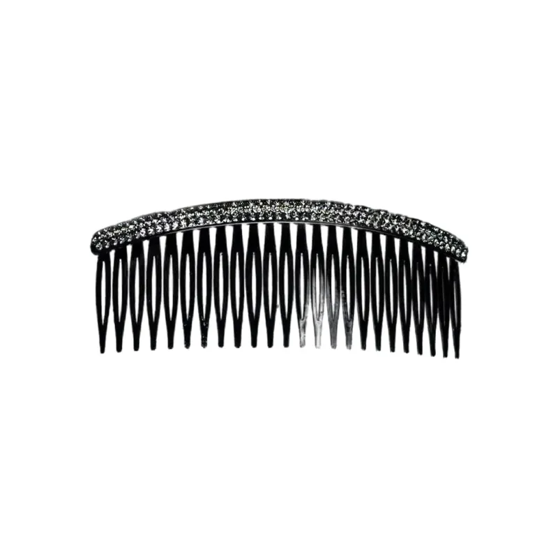 Left Europe Artificial Rhinestone Hair Clips Women's-0