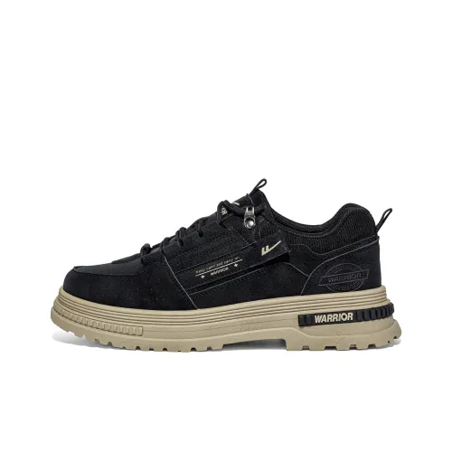 Warrior Outdoor Hiking Shoes Skateboard Shoes Men's Black