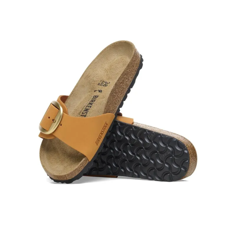 Birkenstock Madrid Big Buckle Abrasion-Resistant Slide Slippers Women's Burnt Orange-4