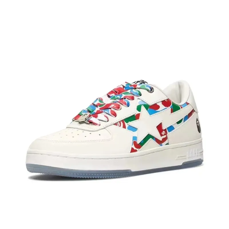 A BATHING APE STA Low Top Skateboard Shoes Unisex City Limited-8