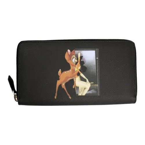 GIVENCHY Leather Wallet Women's Black