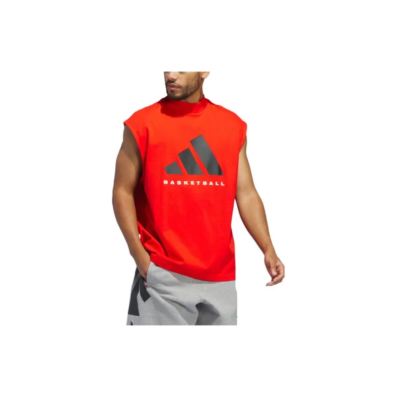 Adidas Basketball Sleeveless T shirt-2