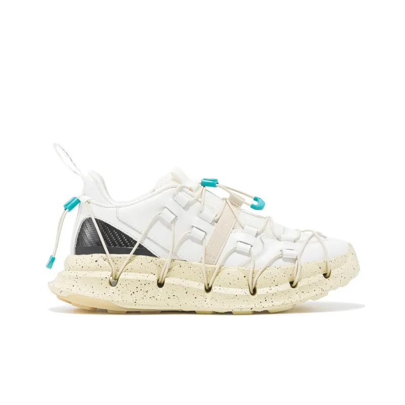 CARBONSTAR SHELL Armor Series Cushioning Wear Resistant Low Top Sprint Running Shoes Unisex White-1