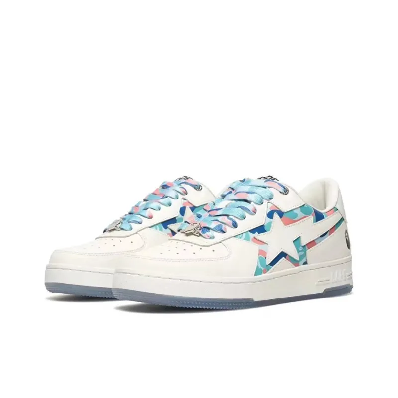A BATHING APE STA Low Top Skateboard Shoes Unisex City Limited-7