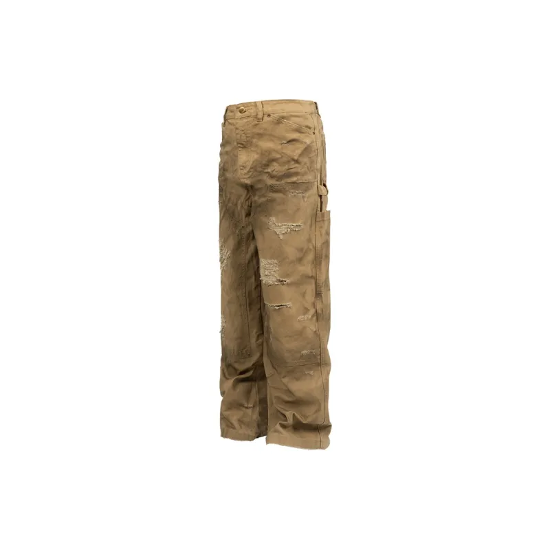 Antidote Worldwide Cargo Pants Unisex Desert Yellow-2