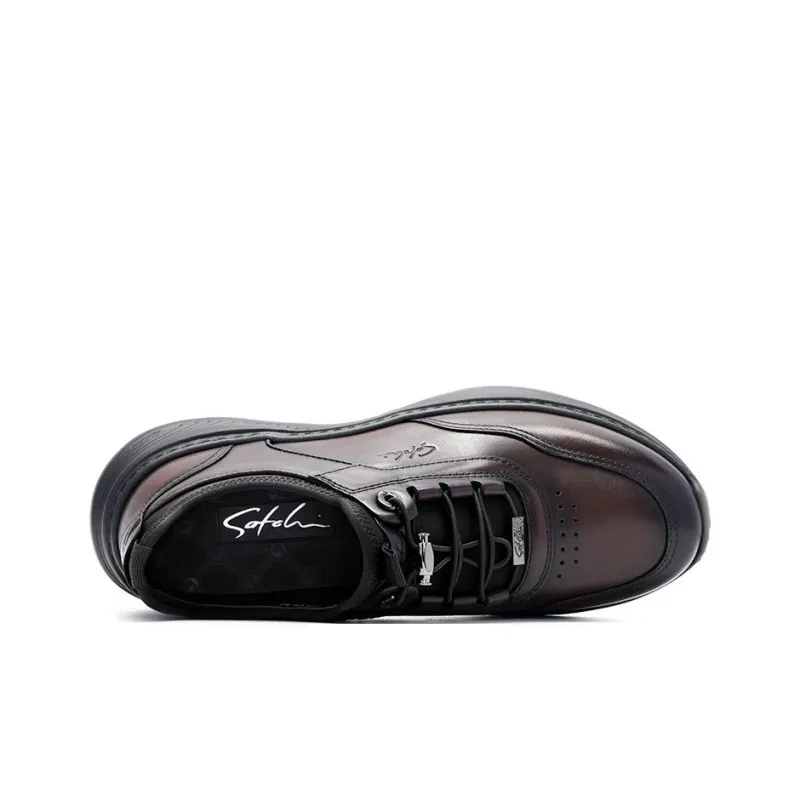 Satchi Casual Shoes Men's Brown 4.5cm-3