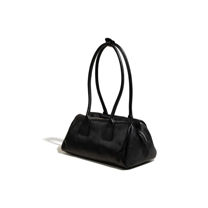 MISS MUSI Top Grain Cow Leather Shoulder Bag Women's Multicolor-5