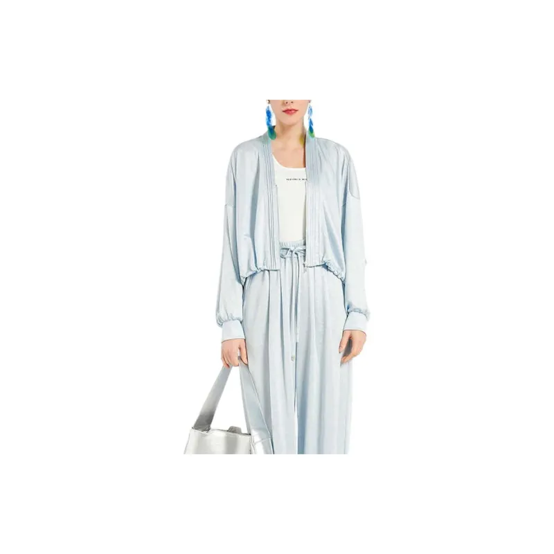BESIONIA SS24 Casual Pants Women's Light Blue-5