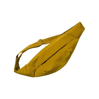 UNIQLO Nylon Crossbody Bag Regular Unisex Mustard Yellow