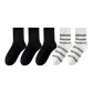 3 Black+2 White Pinstripe