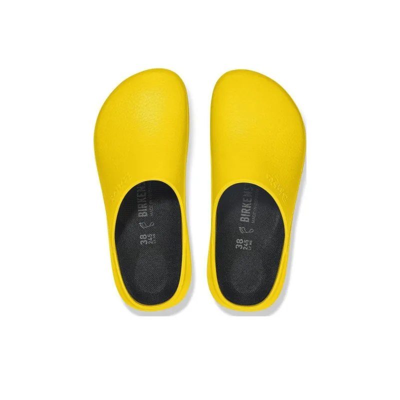 Birkenstock Closed Toe Slippers Unisex Yellow-5