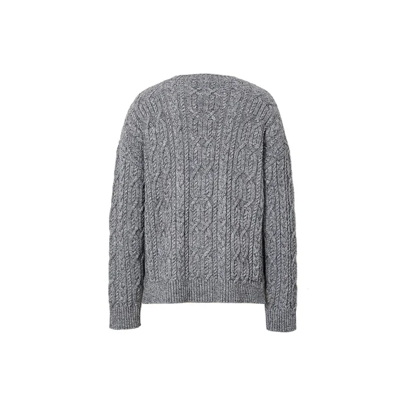Hopeshow Knitwear Women's Heather Gray-1