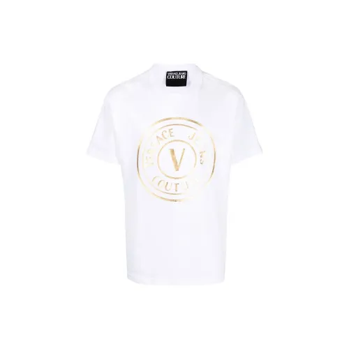 VERSACE JEANS COUTURE T-Shirts Men White